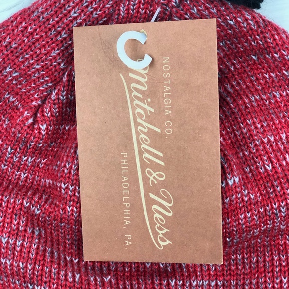 Chicago Bulls NBA Cuffed Knit Pom Winter M & N - Picture 6 of 8